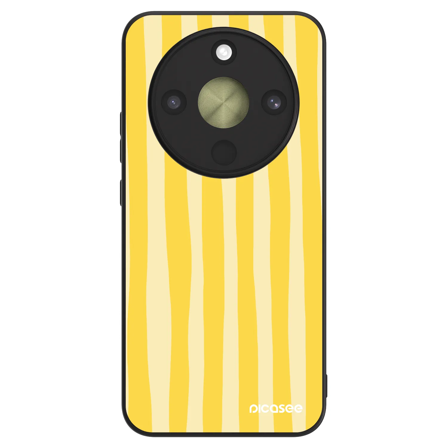 Picasee ULTIMATE CASE pentru Honor Magic8 Lite 5G - Lines lemon