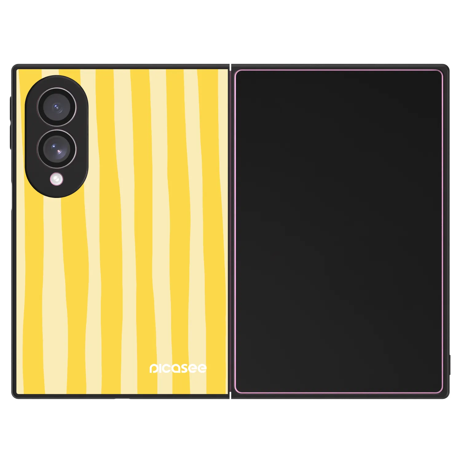 Picasee ULTIMATE CASE pentru Samsung Galaxy Z Fold8 5G - Lines lemon