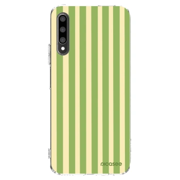 Picasee husă transparentă din silicon pentru Honor 9X Pro - Lines Matcha