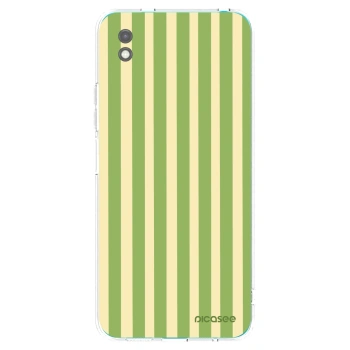 Picasee husă neagră din silicon pentru Xiaomi Redmi 9A - Lines Matcha