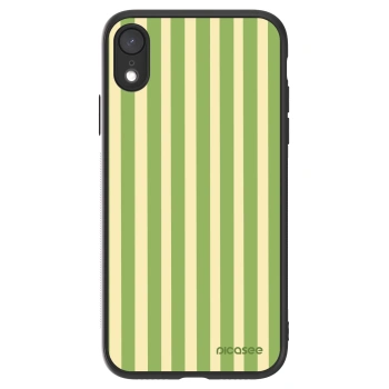 Picasee ULTIMATE CASE pentru Apple iPhone XR - Lines Matcha