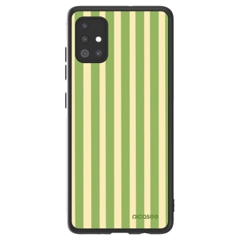 Picasee ULTIMATE CASE pentru Samsung Galaxy A51 A515F - Lines Matcha