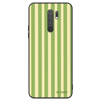 Husă pentru Xiaomi Redmi 9 - Lines Matcha
