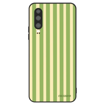 Husă pentru Huawei P30 - Lines Matcha