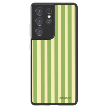 Picasee ULTIMATE CASE pentru Samsung Galaxy S21 Ultra 5G G998B - Lines Matcha