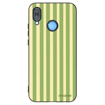 Picasee husă neagră din silicon pentru Huawei P20 Lite - Lines Matcha