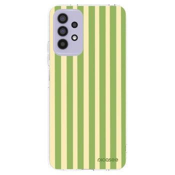 Picasee husă transparentă din silicon pentru Samsung Galaxy A32 4G SM-A325F - Lines Matcha