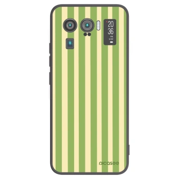 Picasee husă neagră din silicon pentru Xiaomi Mi 11 Ultra - Lines Matcha