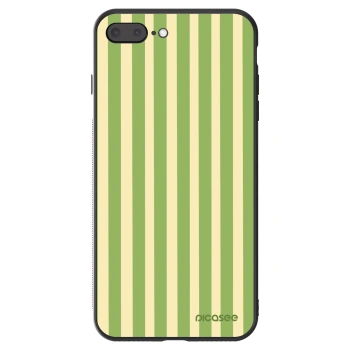 Husă pentru Apple iPhone 8 Plus - Lines Matcha