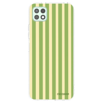 Picasee husă transparentă din silicon pentru Samsung Galaxy A22 A226B 5G - Lines Matcha