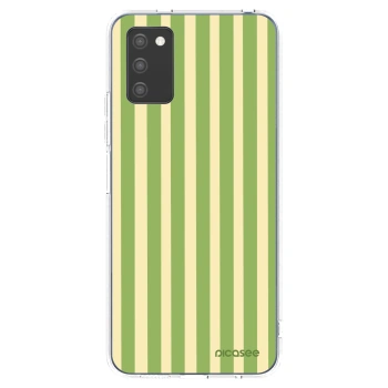 Husă pentru Samsung Galaxy A03s A037G - Lines Matcha