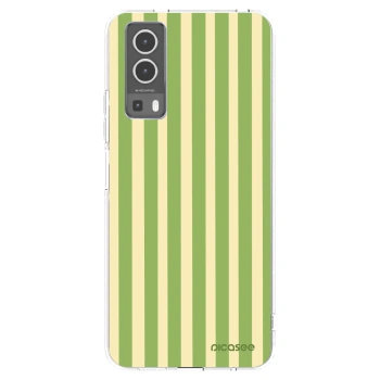 Picasee husă transparentă din silicon pentru Vivo Y72 5G - Lines Matcha