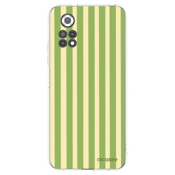 Picasee husă transparentă din silicon pentru Xiaomi Poco X4 Pro 5G - Lines Matcha