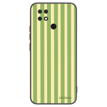 Picasee husă neagră din silicon pentru Xiaomi Redmi 10C - Lines Matcha