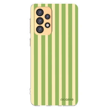 Picasee husă transparentă din silicon pentru Samsung Galaxy A33 5G A336 - Lines Matcha