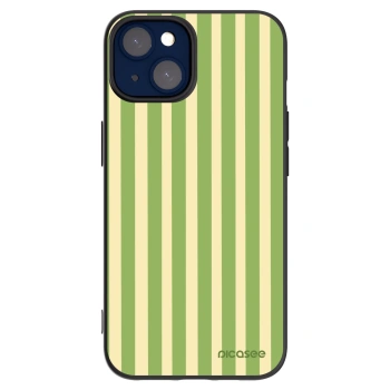 Picasee husă neagră din silicon pentru Apple iPhone 14 - Lines Matcha