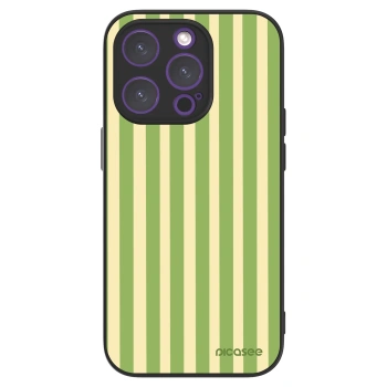 Picasee ULTIMATE CASE pentru Apple iPhone 14 Pro - Lines Matcha