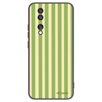 Picasee husă neagră din silicon pentru Honor 70 - Lines Matcha