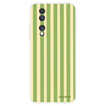 Picasee husă transparentă din silicon pentru Honor 70 - Lines Matcha