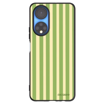 Picasee husă neagră din silicon pentru Honor X7 - Lines Matcha
