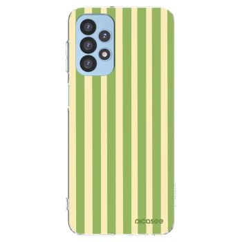 Picasee husă transparentă din silicon pentru Samsung Galaxy A23 A235F 4G - Lines Matcha