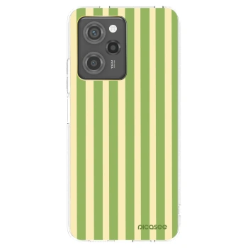 Picasee husă neagră din silicon pentru Xiaomi Poco X5 Pro - Lines Matcha