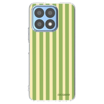 Picasee husă transparentă din silicon pentru Honor X8a - Lines Matcha