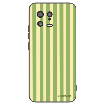 Picasee husă neagră din silicon pentru Xiaomi 13 - Lines Matcha