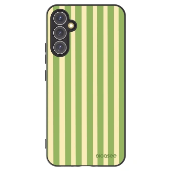 Picasee husă neagră din silicon pentru Samsung Galaxy A34 5G A346B - Lines Matcha
