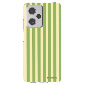 Picasee husă transparentă din silicon pentru Xiaomi Redmi Note 12 Pro+ 5G - Lines Matcha