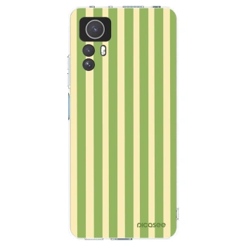 Picasee husă transparentă din silicon pentru Xiaomi Redmi Note 12S - Lines Matcha