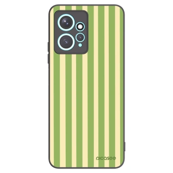 Picasee husă neagră din silicon pentru Xiaomi Redmi Note 12 4G - Lines Matcha