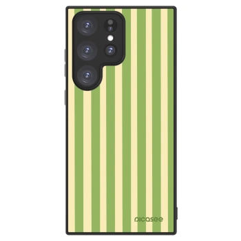 Picasee ULTIMATE CASE PowerShare pentru Samsung Galaxy S23 Ultra 5G - Lines Matcha