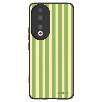 Picasee husă neagră din silicon pentru Honor 90 5G - Lines Matcha