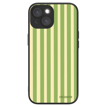Picasee ULTIMATE CASE MagSafe pentru Apple iPhone 15 - Lines Matcha