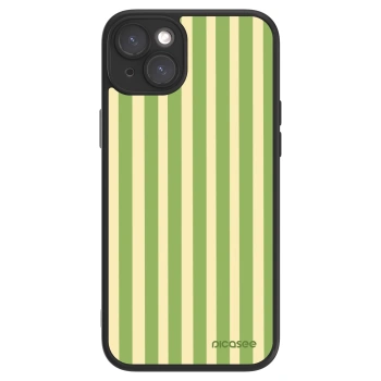 Picasee ULTIMATE CASE MagSafe pentru Apple iPhone 15 Plus - Lines Matcha
