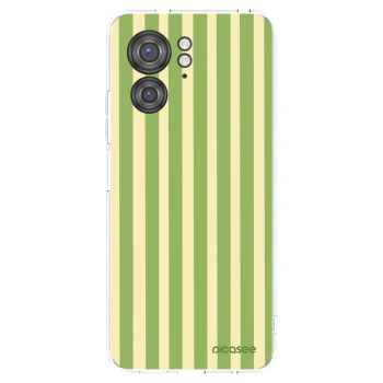 Picasee husă transparentă din silicon pentru Motorola Edge 40 - Lines Matcha