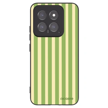 Picasee husă neagră din silicon pentru Xiaomi 14 - Lines Matcha