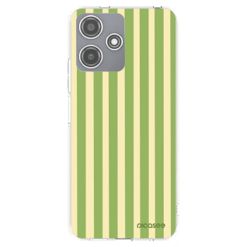 Picasee husă transparentă din silicon pentru Xiaomi Redmi 12 5G - Lines Matcha