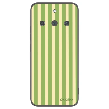 Picasee husă neagră din silicon pentru Realme 11 Pro+ - Lines Matcha