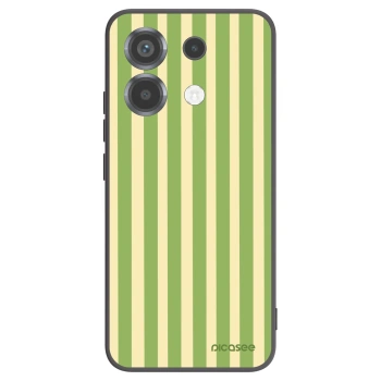Picasee husă neagră din silicon pentru Xiaomi Poco X6 - Lines Matcha