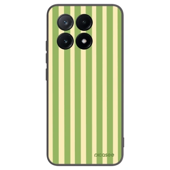 Picasee husă neagră din silicon pentru Xiaomi Poco X6 Pro - Lines Matcha