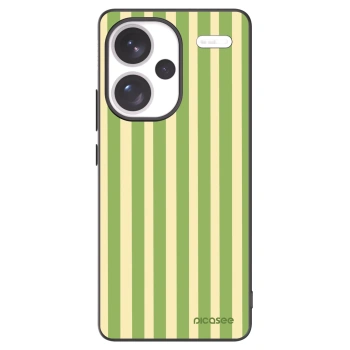 Picasee husă neagră din silicon pentru Xiaomi Redmi Note 13 Pro+ 5G - Lines Matcha
