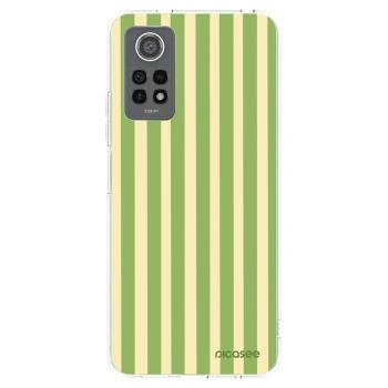 Picasee husă transparentă din silicon pentru Xiaomi Redmi Note 12 Pro 4G - Lines Matcha