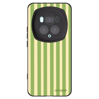 Picasee husă neagră din silicon pentru Honor Magic6 Pro - Lines Matcha