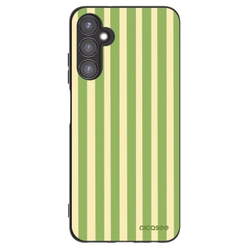 Picasee husă neagră din silicon pentru Samsung Galaxy A05s A057G - Lines Matcha