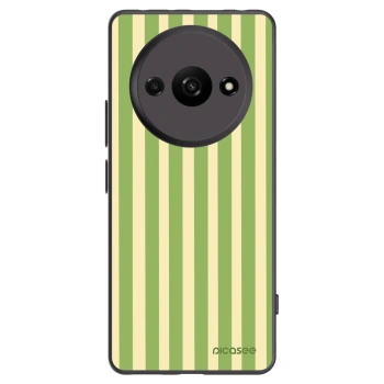Picasee husă neagră din silicon pentru Xiaomi Redmi A3 - Lines Matcha