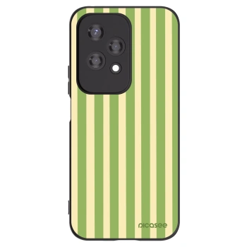 Picasee husă neagră din silicon pentru Honor 200 Lite - Lines Matcha