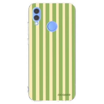 Picasee husă transparentă din silicon pentru Honor 10 Lite - Lines Matcha