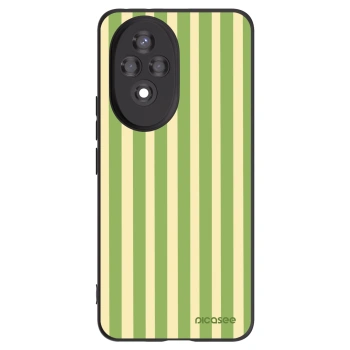 Picasee husă neagră din silicon pentru Honor 200 5G - Lines Matcha